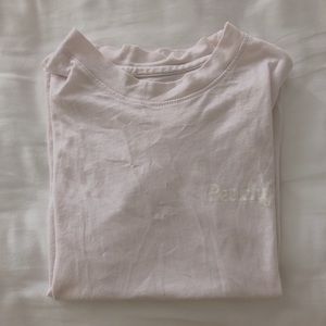 peachy tshirt